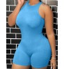 LW BASICS Rib-Knit Cami Romper