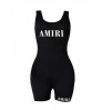 LW Letter Print Cami Romper