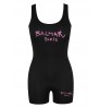 LW Letter Print Cami Skinny Romper
