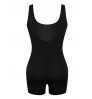 LW Skull Head Letter Print Cami Skinny Romper