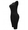 LW Leisure Hollow-out Black One-piece Romper