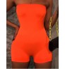 LW BASICS Off The Shoulder Skinny Romper