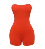 LW BASICS Off The Shoulder Skinny Romper
