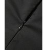 LW BASICS Zipper Design Solid Jumpsuit
