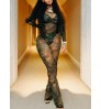 LW Camo Print See Through Jumpsuit