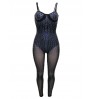 LW Rhinestone Pearl Embellished Bra Detail Jumpsuit