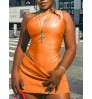 LW SXY One Shoulder Shiny Skinny Bodysuit