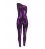 LW SXY One Shoulder Shiny Skinny Jumpsuit