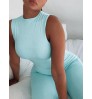 LW BASICS Round Neck Skinny Jumpsuit