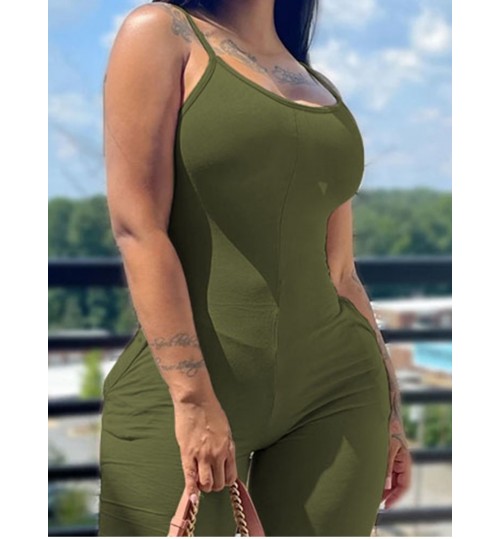 LW BASICS Pocket Design Cami Jumpsuit