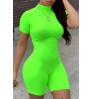 LW BASICS Half A Turtleneck Skinny Romper