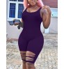 LW Ripped Cami Skinny Romper