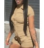 LW Zipper Pocket Design Romper