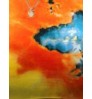 LW Plus Size Tie Dye Drawstring Thigh Slit Dress