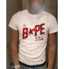 LW Men Star Letter Print T-shirt