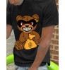 LW Men Cartoon Print Regular Fit T-shirt