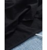 LW Plus Size Stay Humble Letter Print Shorts Set