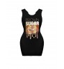 LW Plus Size Letter Print Bodycon Dress