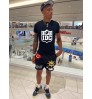 LW Men Star Letter Print T-shirt