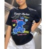 LW Plus Size Cartoon Letter Print T-shirt
