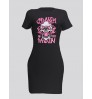 LW Plus Size Skull Head Letter Print Bodycon Dress