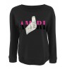 LW Money Letter Print Sweatshirt