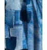 LW Plus Size Imitation Denim Pocket Design Jumpsuit