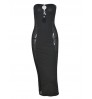 LW SXY Off The Shoulder Cut Out See Through Dress