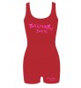 LW Plus Size Letter Print Cami Skinny Romper