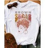 LW Figure Letter Print T-shirt