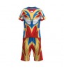 Clothing Summer New Children's Ultraman Short-Sleeved Suit Halloween Children's Clothing Short-Sleeved Shorts Loose Children's Clothing