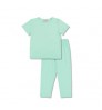 Petelulu Summer Children's Clothing Sets Baby Boy's Party Apparel Short Sleeve T Shirt Jeans Short Cotton OEM Service Round 7208