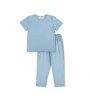 Petelulu Summer Children's Clothing Sets Baby Boy's Party Apparel Short Sleeve T Shirt Jeans Short Cotton OEM Service Round 7208