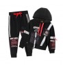 High Quality Children'S Clothing Warm Winter Casual Boys Clothing 2 Piece Sets Print Sport Suit Letter Print Boy Cloth Set