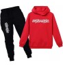 0 3 Years Old Clothing Suppliers New Design Boutique Kids Boys Sport Suit Set Baby Tracksuit Clothes Sets 1839 Black Casual Visa