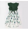 Family Clothes Floral Printed Long Dress Mother Daughter and Baby Dresses Matching Outfits Mommy and Me clothes