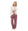 Wholesale family matching outfits Custom Print Xmas Warm Soft Pyjamas set christmas pajamas family