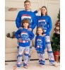 Hongbo Family Matching Outfits Long Sleeve Shirts Top And Pants Mommy And Me Pajama Sets Mommy and Me Outfits
