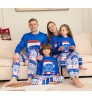Hongbo Family Matching Outfits Long Sleeve Shirts Top And Pants Mommy And Me Pajama Sets Mommy and Me Outfits