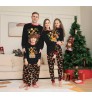 Hongbo Family Matching Outfits Long Sleeve Shirts Top And Pants Mommy And Me Pajama Sets Mommy and Me Outfits