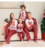 Hongbo Family Matching Outfits Long Sleeve Shirts Top And Pants Mommy And Me Pajama Sets Mommy and Me Outfits