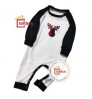 2022 Christmas Family Matching Outfits Sublimation Blanks Red Buffalo Plaid Xmas Pajamas Raglan Long Sleeve T Shirts