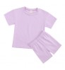 Mommy And Me Outfits Plain T-Shirt Shorts Family Clothing Set Mother Daughter Matching Clothes