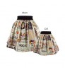 Factory Wholesale Spring Family Matching Outfits Mommy And Me Clothes 2pcs Skirts Mom And Daughter Set