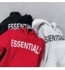 Family mother and daughter matching outfits clothes 100% cotton custom printing hoodies jogger suit