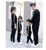 New autumn parent-child clothing sweater two-piece suit mother and daughter family matching outfits set