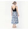 Matching Family Members Summer Outfits, Mommy and Me Dresses Parents Child Casual Floral Printed Clothes