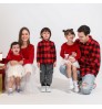 2022 wholesale Europe new hot selling Christmas mom and me velvet dress dad shirt wear matching family clothes outfits