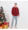 2022 wholesale Europe new hot selling Christmas mom and me velvet dress dad shirt wear matching family clothes outfits