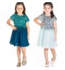 Girls Clothing Kids Clothes OEM Factory Custom Girls Clothing Kids Clothes Wholesale Party Sequin Flower Girls Dress For Little Girl Clothes Boutique